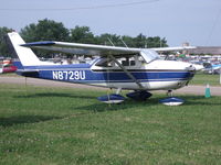 N8729U @ OSH - Cessna 172F - by Christian Maurer