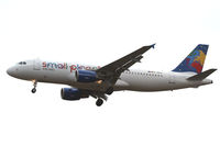 D-ABDB @ LOWW - Small Planet Germany A320