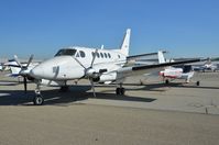 N626SA @ KCNO - Looks like this Be100 hasn't been moved for some time. - by FerryPNL