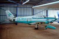 ZS-MSV @ FAVV - Piper PA-24-180 Comanche [24-1086] Vereeniging~ZS 10/10/2003 - by Ray Barber