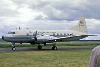 51-7899 @ EGSU - Convair 240 (VT-29B) [311] (United States Air Force) Duxford~G 28/06/1975. From a slide. - by Ray Barber