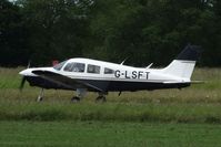 G-LSFT @ EGSV - Visiting aircraft
