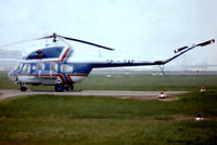 SP-SAP @ EDDL - Mil Mi-2 Hoplite [525523038] Dusseldorf~D 24/04/1980. From a slide taken in poor light on a early foggy morning. Not the best of images.