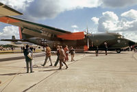 50 56 @ EGVI - Aerospatiale C-160D Transall [78] (German Air Force) RAF Greenham Common~G 26/06/1977. From a slide. - by Ray Barber