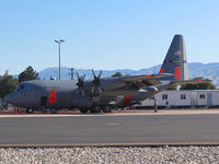 92-1453 @ KBOI - Parked on the NIFC ramp. MAFFS #8. 145th Airlift Wing, NC ANG.