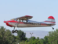 N9125A @ MAN - Departing RWY 11.