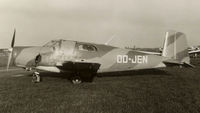 OO-JEN @ EBKT - OO-JEN with camouflage paint scheme and  Love Bird  titles in 1975.