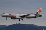 VH-VGR @ NZCH - JQ235 from  AKL - by Bill Mallinson