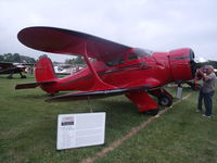 N51121 @ OSH - Beech Staggerwing - by Christian Maurer