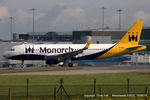 G-ZBAS @ EGCC - Monarch - by Chris Hall