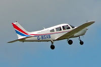 G-BSXB @ EGBJ - Piper PA-28-161 Warrior II [28-8416125] Staverton~G 07/08/2005