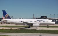 N491UA @ KORD - Airbus A320