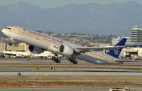 HZ-AK18 @ KLAX - Saudi B773 rotating. - by FerryPNL