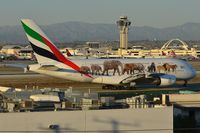 A6-EEQ @ KLAX - Emirates Wildlife A388 - by FerryPNL