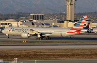N728AN @ KLAX - American B773 arrived. - by FerryPNL
