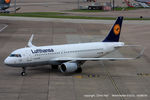 D-AIUF @ EGCC - Lufthansa - by Chris Hall