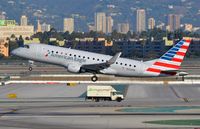 N206NN @ KLAX - American Eagle lift-off. - by FerryPNL