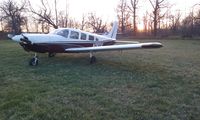 N2821G @ 8ND4 - Piper PA-32-300 Cherokee Six sitting outside in Manvel, ND. - by Kreg Anderson