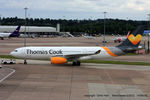 OY-VKF @ EGCC - Thomas Cook Scandinavia - by Chris Hall