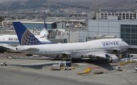 N117UA @ KSFO - Boeing 747-400 - by Mark Pasqualino