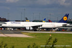D-AIDP @ EGCC - Lufthansa - by Chris Hall