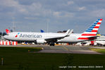 N391AA @ EGCC - American Airlines - by Chris Hall