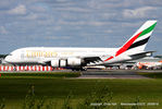 A6-EDU @ EGCC - Emirates - by Chris Hall