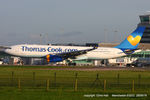 G-CHTZ @ EGCC - Thomas Cook - by Chris Hall