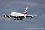 A6-EDU @ EGCC - Emirates - by Chris Hall