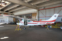 F-GCHF @ LFMV - maintenance at Avignon airport - by olivier Cortot