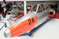 28 @ LFPB - Fouga CM-170 Magister, Exibited at Air & Space Museum Paris-Le Bourget (LFPB) - by Yves-Q