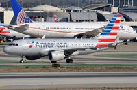 N9015D @ KLAX - American A319 arrived in LAX - by FerryPNL