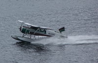 N1108Q - Takoff Run, Ketchikan AK Harbor - by Charles Schmalz