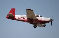N1016U @ LAL - Mooney M20K - by Florida Metal