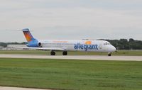 N874GA @ KRFD - MD-83 - by Mark Pasqualino