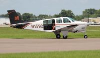 N1592L @ LAL - Beech A36 - by Florida Metal