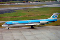 PH-OFH @ EGBB - Fokker F-100 [11277] (KLM cityhopper) Birmingham Int'l~G 29/01/2005 - by Ray Barber