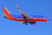 N944WN @ KBOI - Landing RWY 10L. - by Gerald Howard