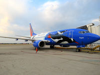 N280WN @ KBOI - Ready for first day's flight.