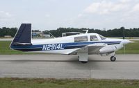 N2914L @ LAL - Mooney M20F - by Florida Metal