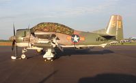 N4168E @ LAL - T-28C - by Florida Metal
