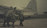 G-AMSX @ EGJJ - My late father on holiday in Jersey sometime in 1955. Apologies for the terrible quality. - by H F Wyatt