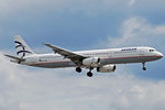 SX-DGP @ EGLL - Arriving 27R - by Robert Kearney