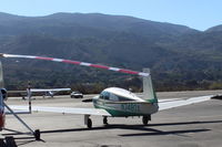 N3480X @ SZP - 1966 Mooney M20E Super 21, Lycoming IO-360-A1A 200 Hp, Positive Control, altitude power boost-selectable (bypasses engine intake air filter), I've flown 1964 version of same model. - by Doug Robertson