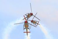 HE25-2 @ LFMI - Spanish ASPA Team Eurocopter EC-120B Colibri, On display, Istres-Le Tubé Air Base 125 (LFMI-QIE) open day 2016 - by Yves-Q