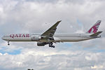A7-BEJ @ EGLL - Arriving 27L - by Robert Kearney