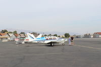 N407AF @ SZP - 1966 Piper PA-30 TWIN COMANCHE, two Lycoming O-320s 160 Hp each - by Doug Robertson