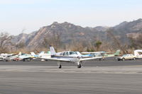 N9337Q @ SZP - 1971 Beech G33 BONANZA, Continental IO-470-N 260 Hp, rare-only 50 built, original price $41,450, takeoff roll Rwy 22 - by Doug Robertson