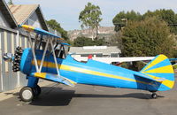 N1193N @ SZP - 1941 Boeing Stearman E75, P&W R-985 450 Hp upgrade from original Lycoming R-680-17 - by Doug Robertson