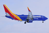 N933WN @ KBOI - Landing RWY 10R. - by Gerald Howard